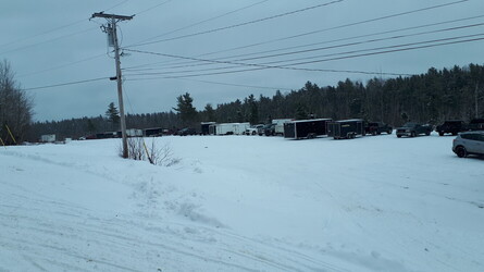 Parking yesterday at the lodge.